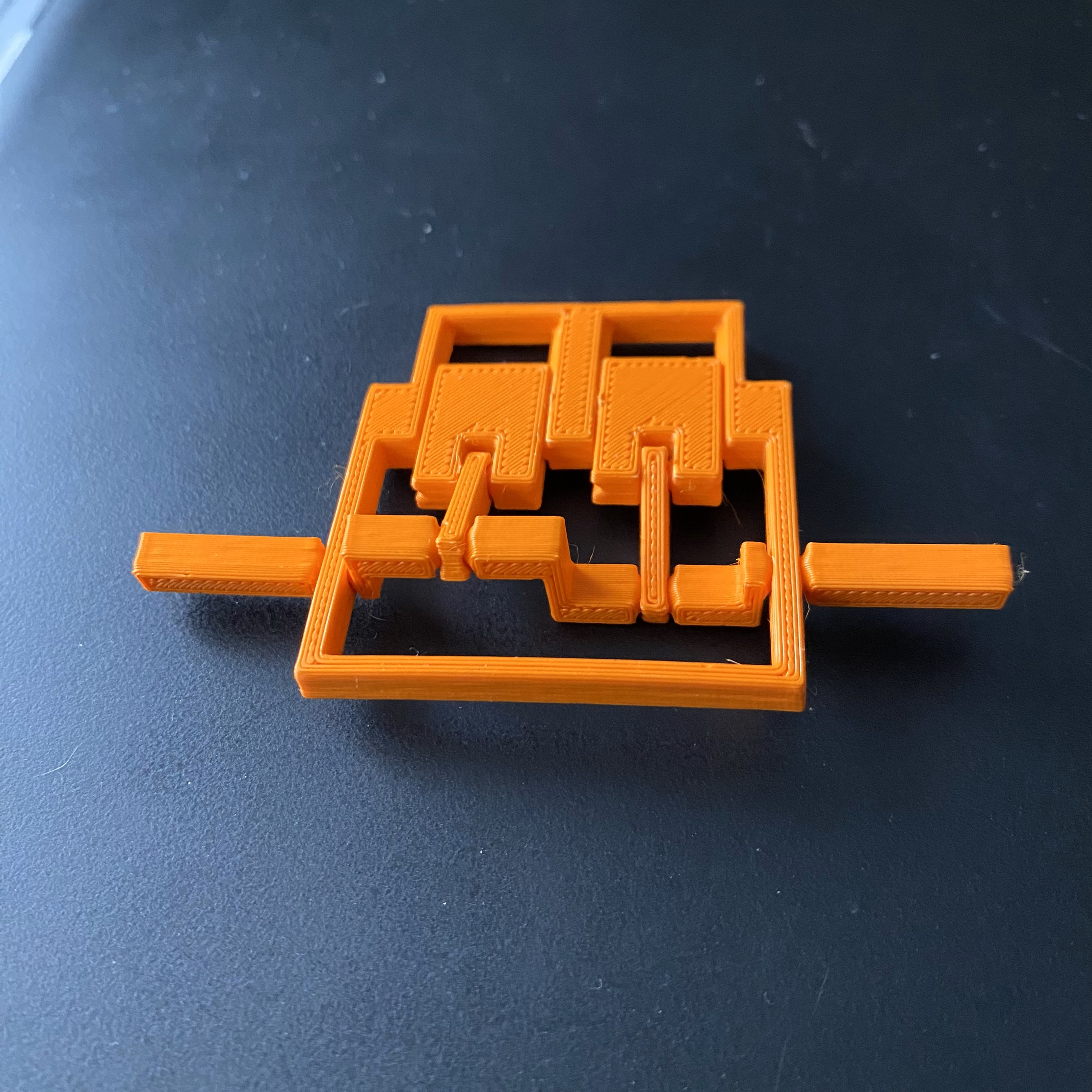 Simple crankshaft mechanism - working