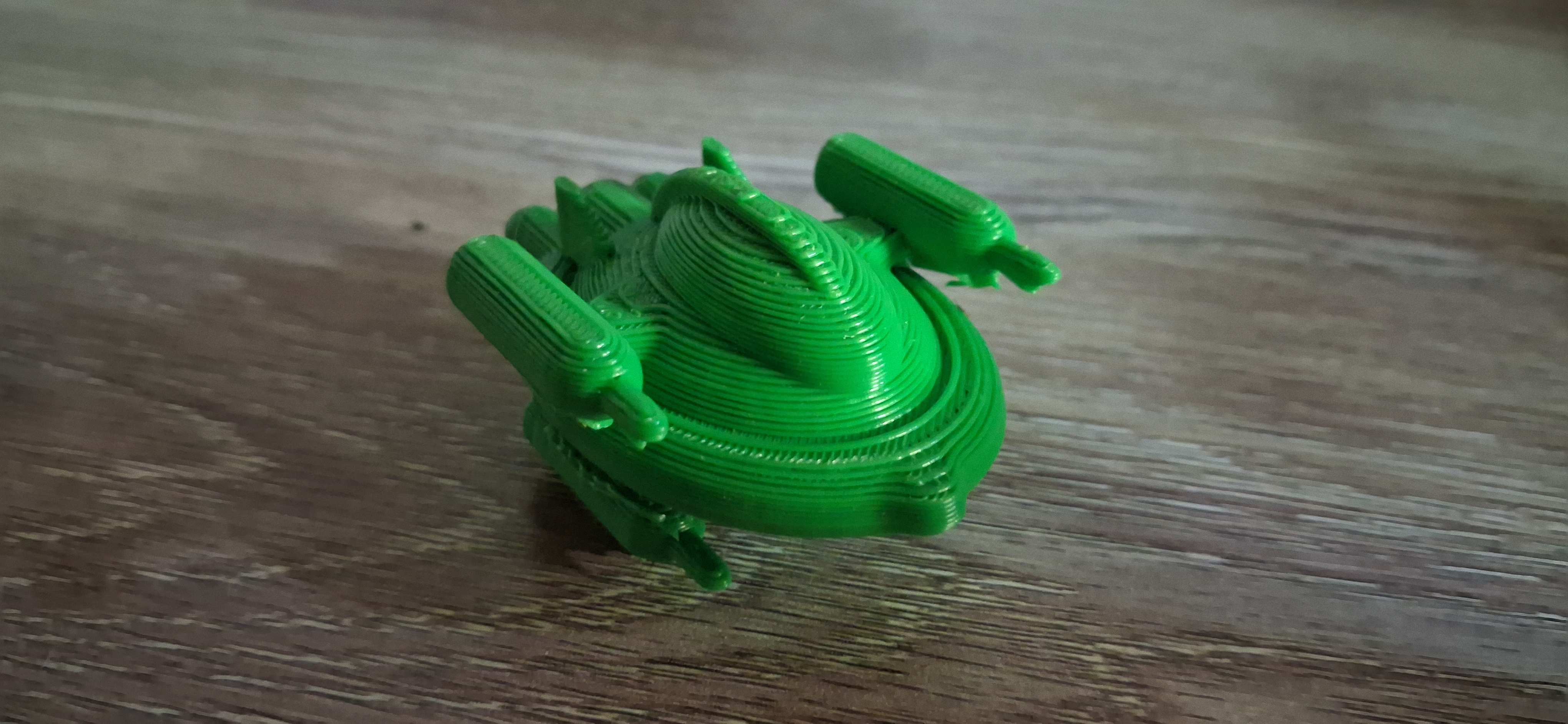 Retro UFO Space Battle Craft