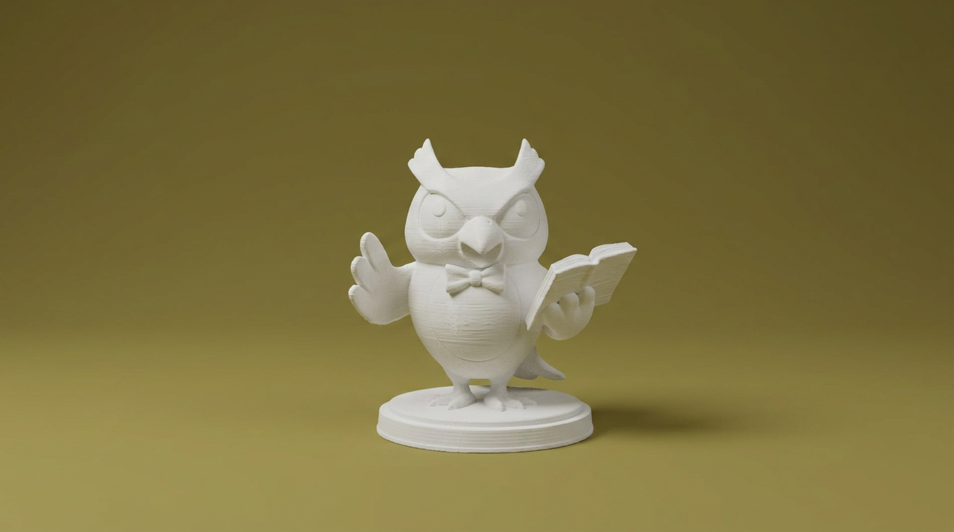 Animal Crossing Blathers Owl Figurine