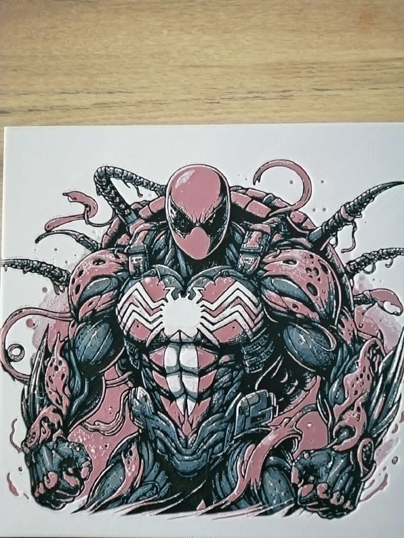 hueforge spiderman venomiser