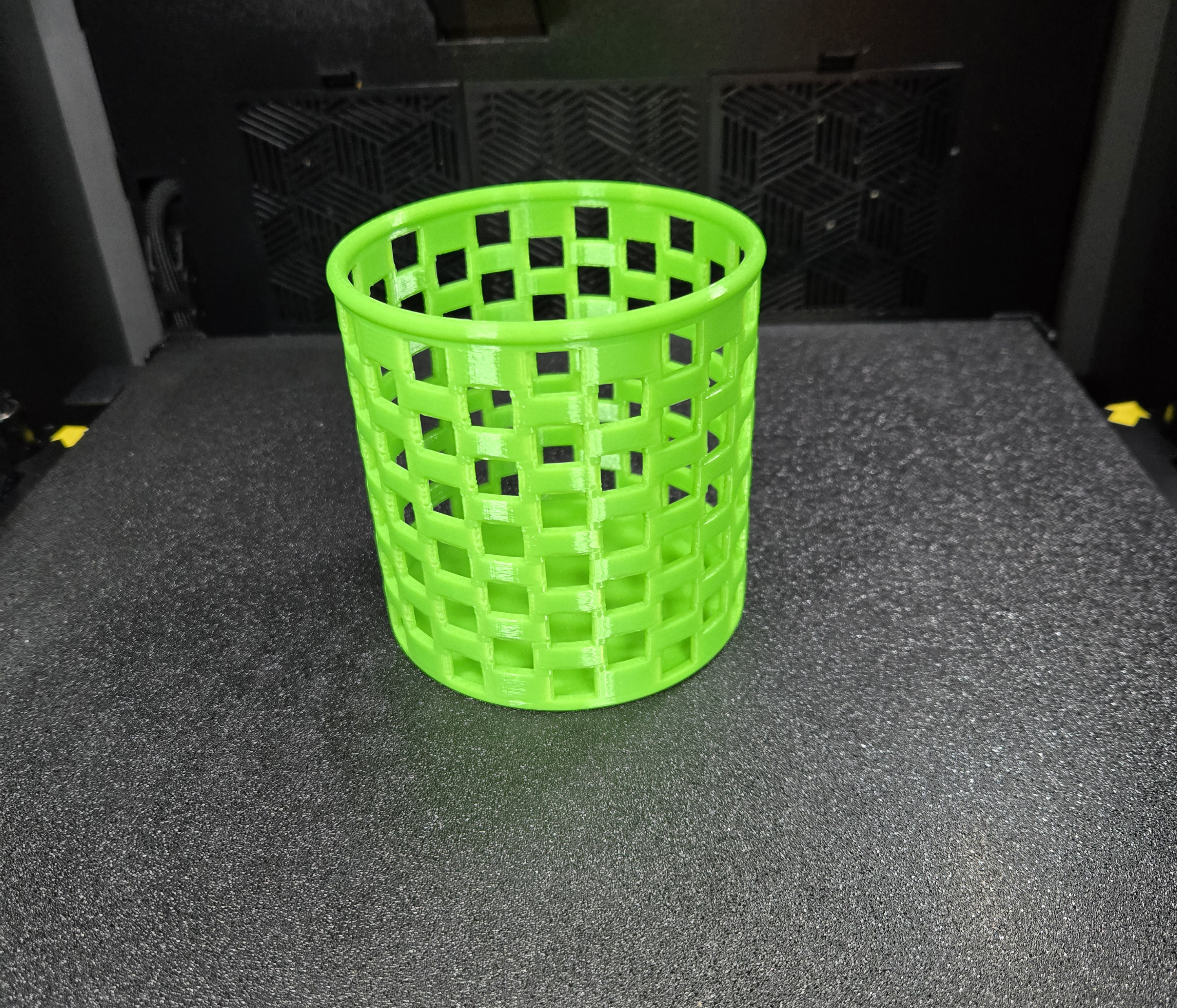 Becher Viereck für Stifte oder als Lampe oder...?