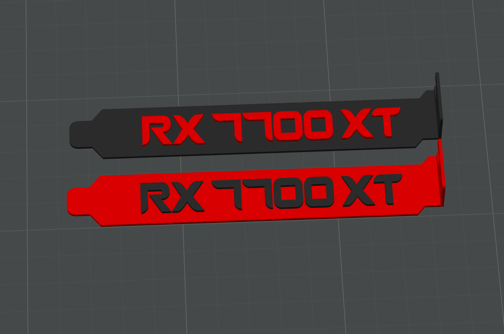 AMD Radeon RX 7700XT PCI/PCI-E Slot Cover