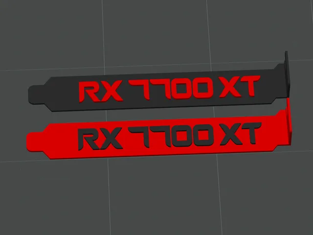 AMD Radeon RX 7700XT PCI/PCI-E Slot Cover