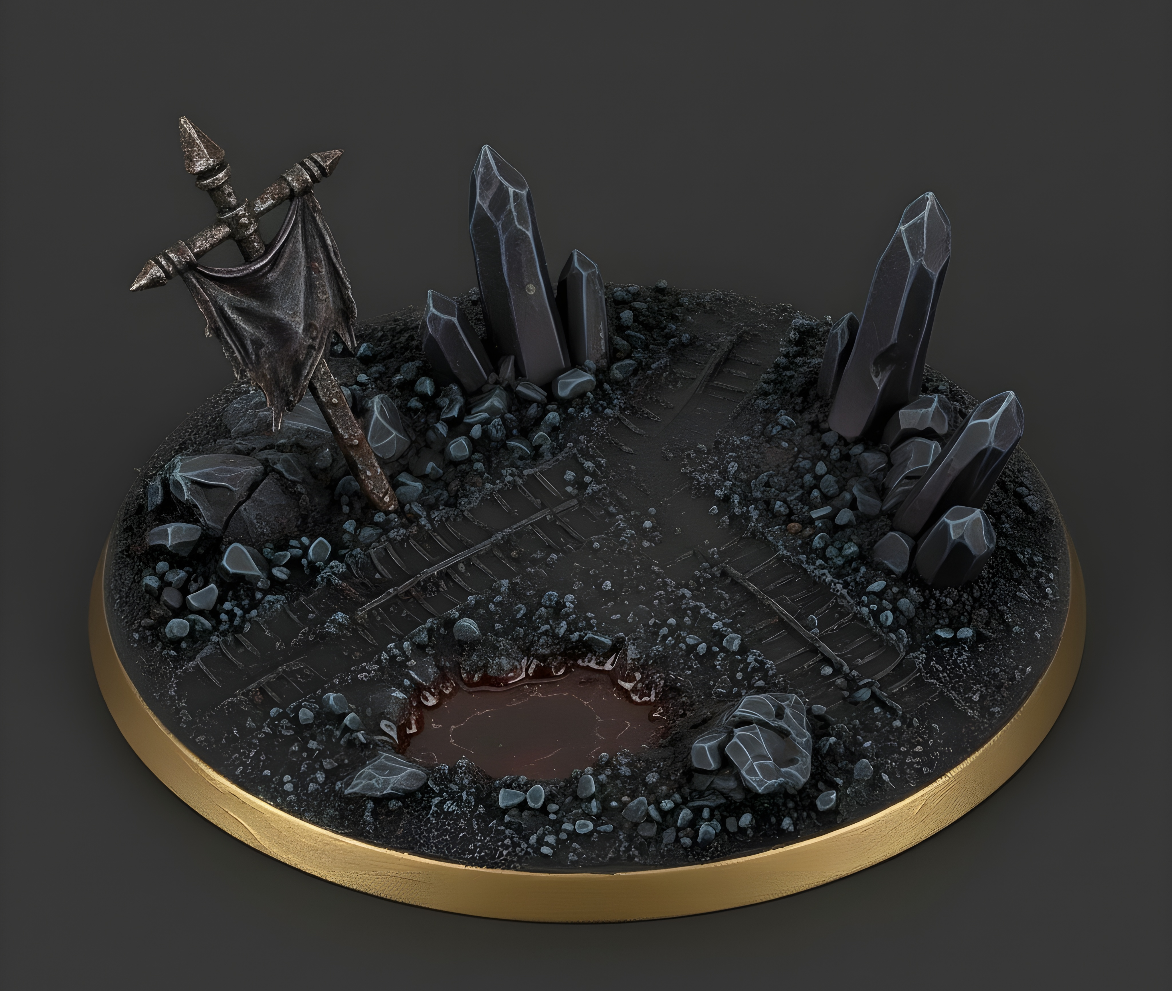 Grimdark war base