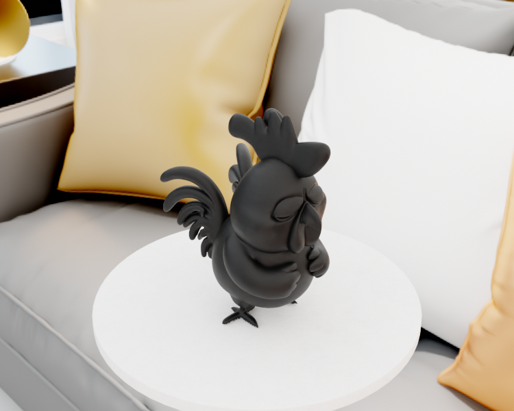 Miniatura 8 do modelo 3D Grumpy Chicken