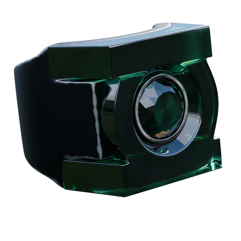 green lantern ring by dylan3dprint | Download free STL model ...