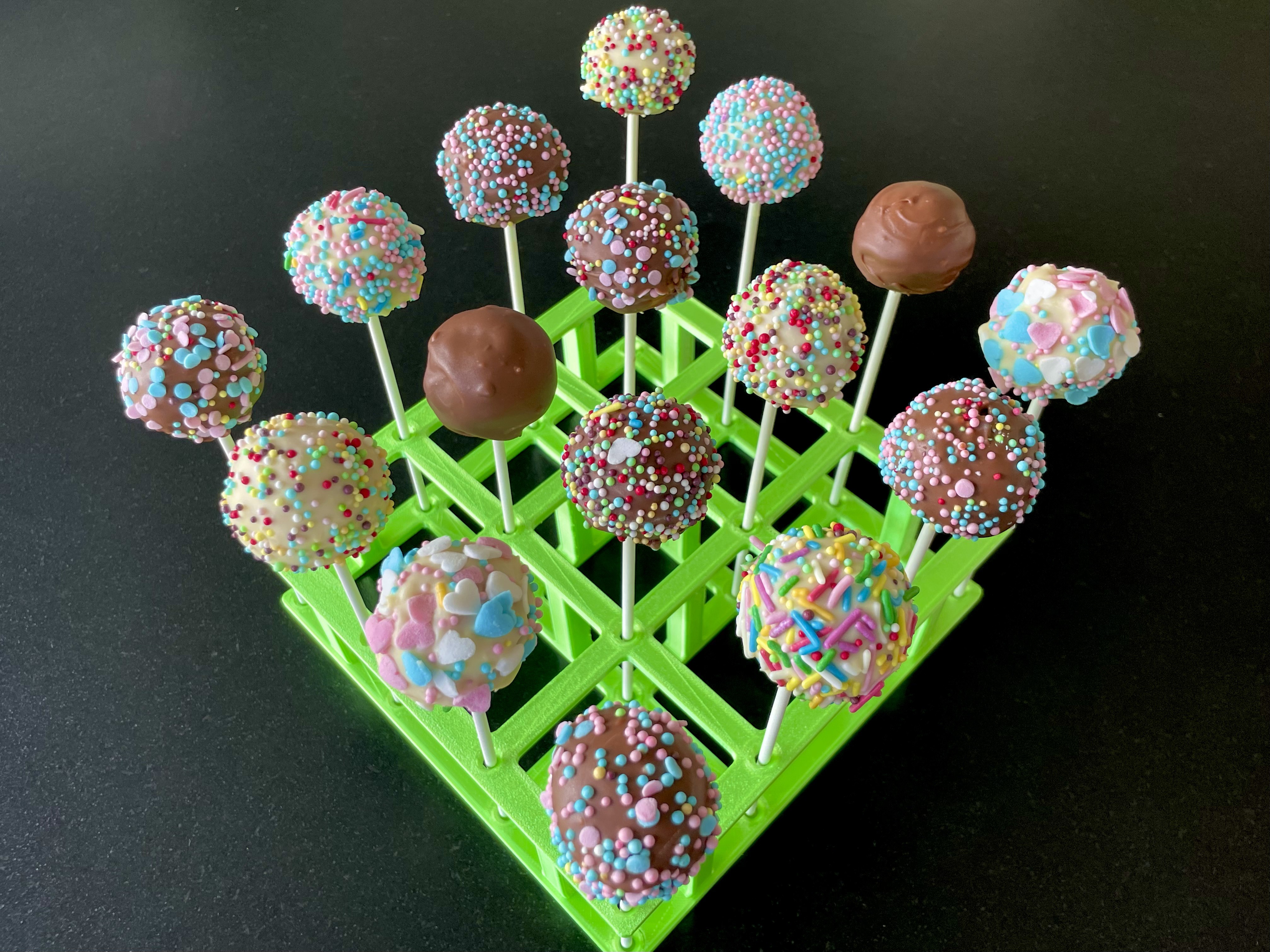 Miniatura 3 do modelo 3D Cake Pop Stand (Parametric)