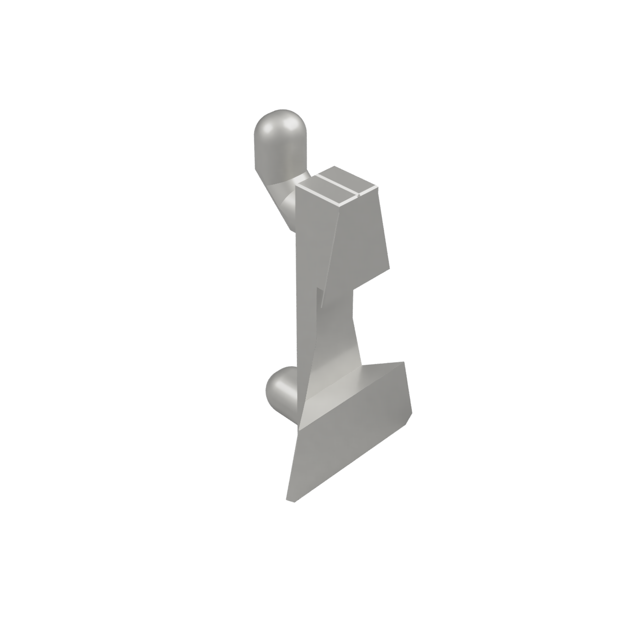 Sy's Peglock - Thin Metal Pegboard 3D model