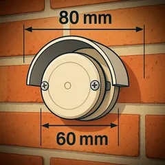 Gas Heater Outdoor Temp Sensor Cover