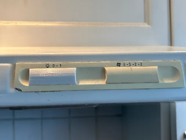 Kitchen extractor Switch replacement
