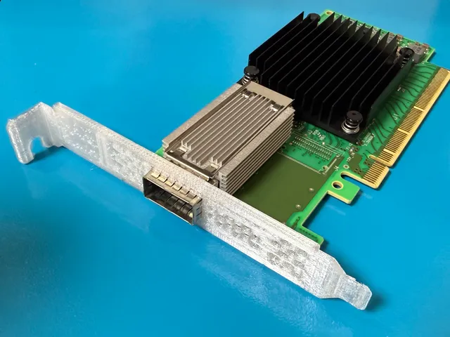 Full height bracket for ConnectX-5 w/ single port