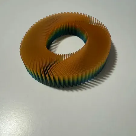 Oddly Satisfying Fidget Ring | PLA Printed loop by Frozen 3d Studio ...
