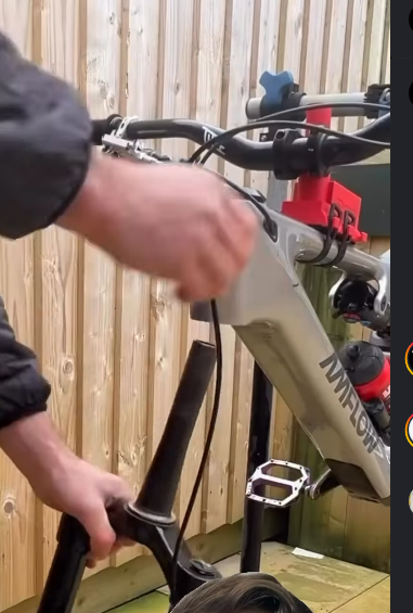 Suporte de Guidão para Manutenção de Bike | Ferramenta para Caixa de Direção e Suspensão