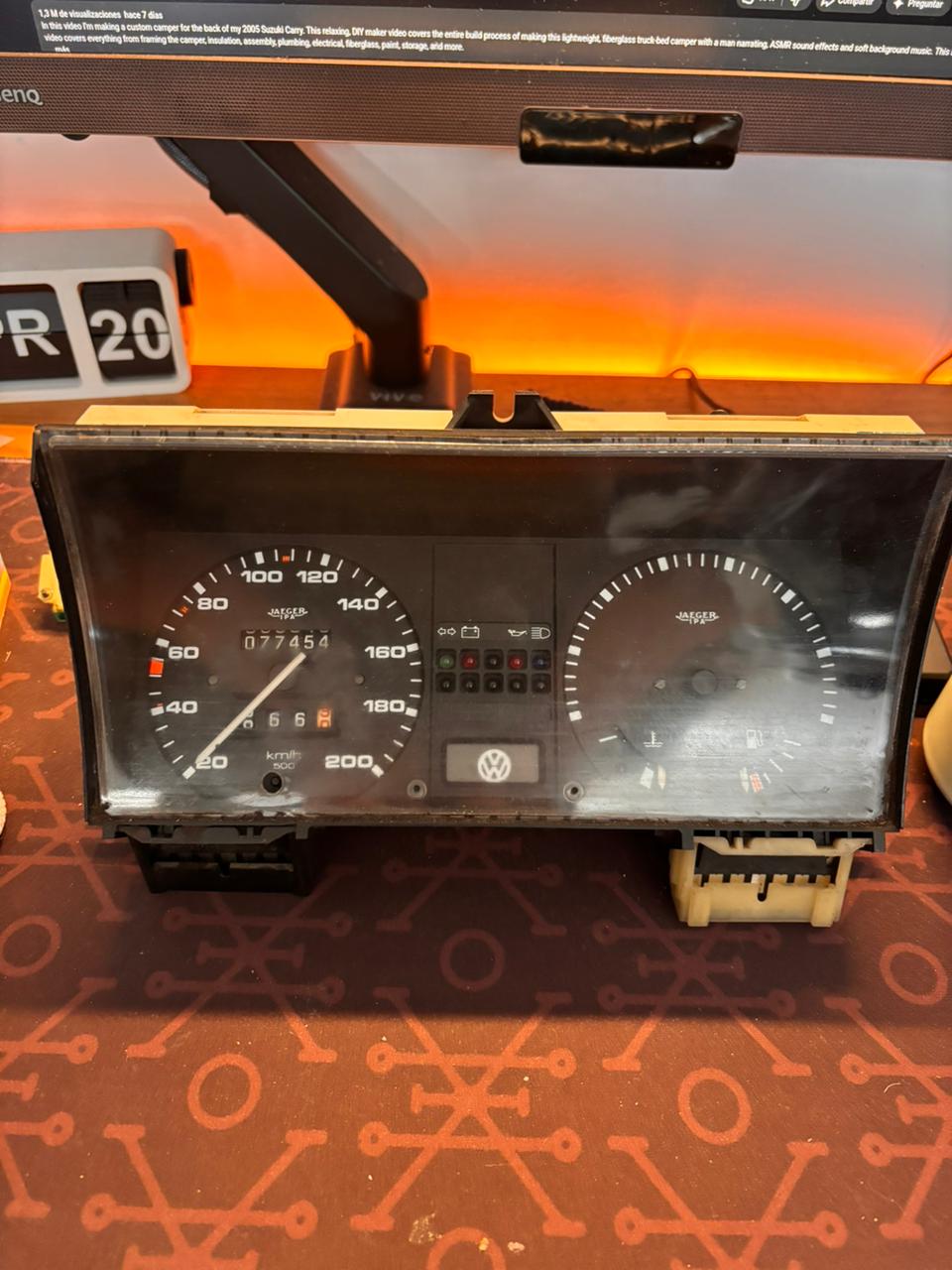 VW MK2 Cluster clock replacement. — miniatura 3
