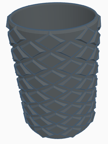 Knurled Can Holder