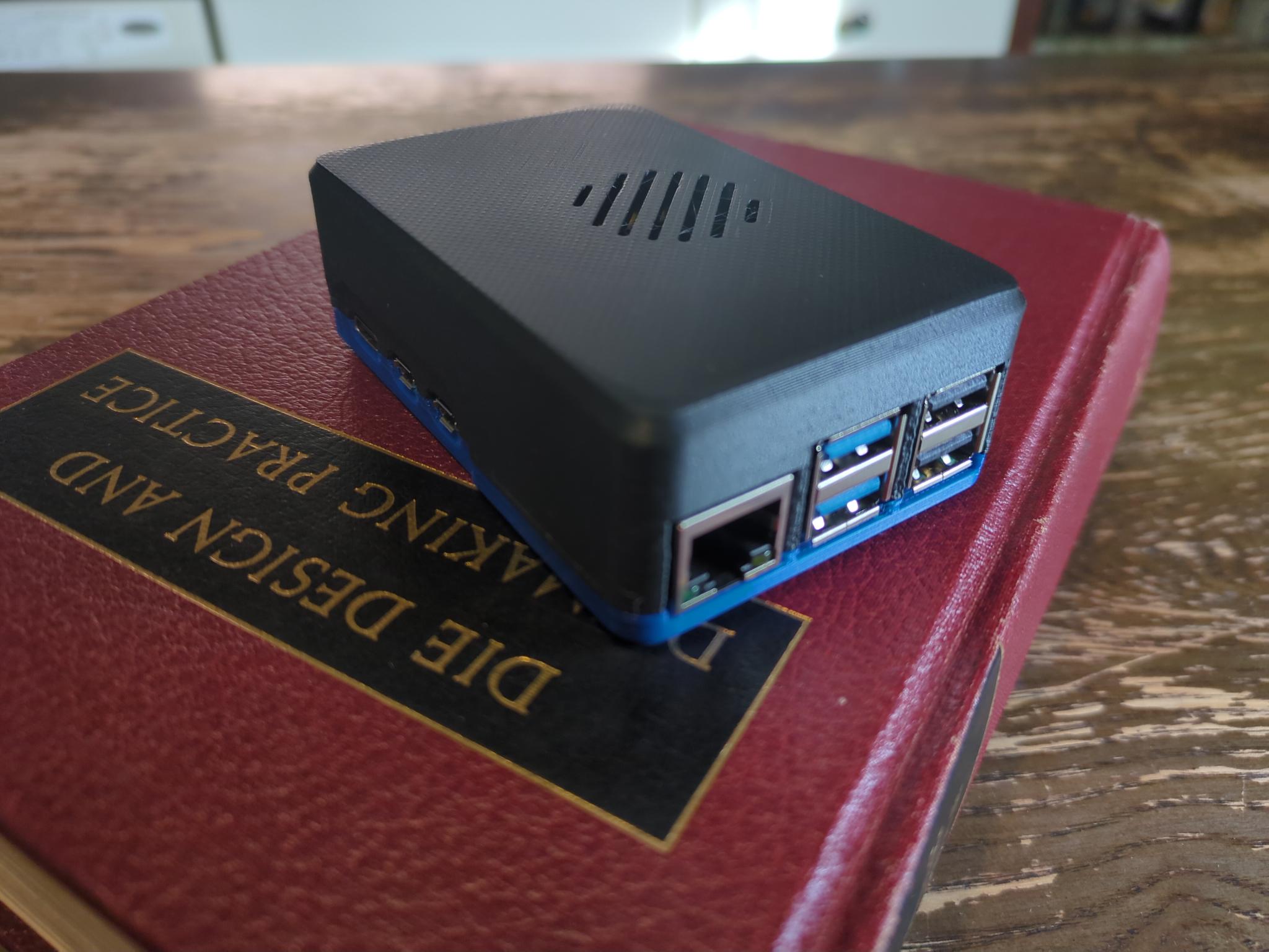 Case for Raspberry Pi 5 with Zooz ZAC93 and Cooler (snap fit)