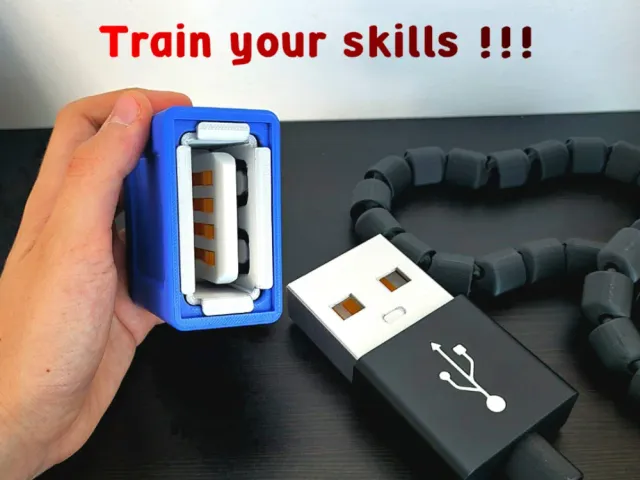 Mega USB Port – Oversized Tech Desk Decoration