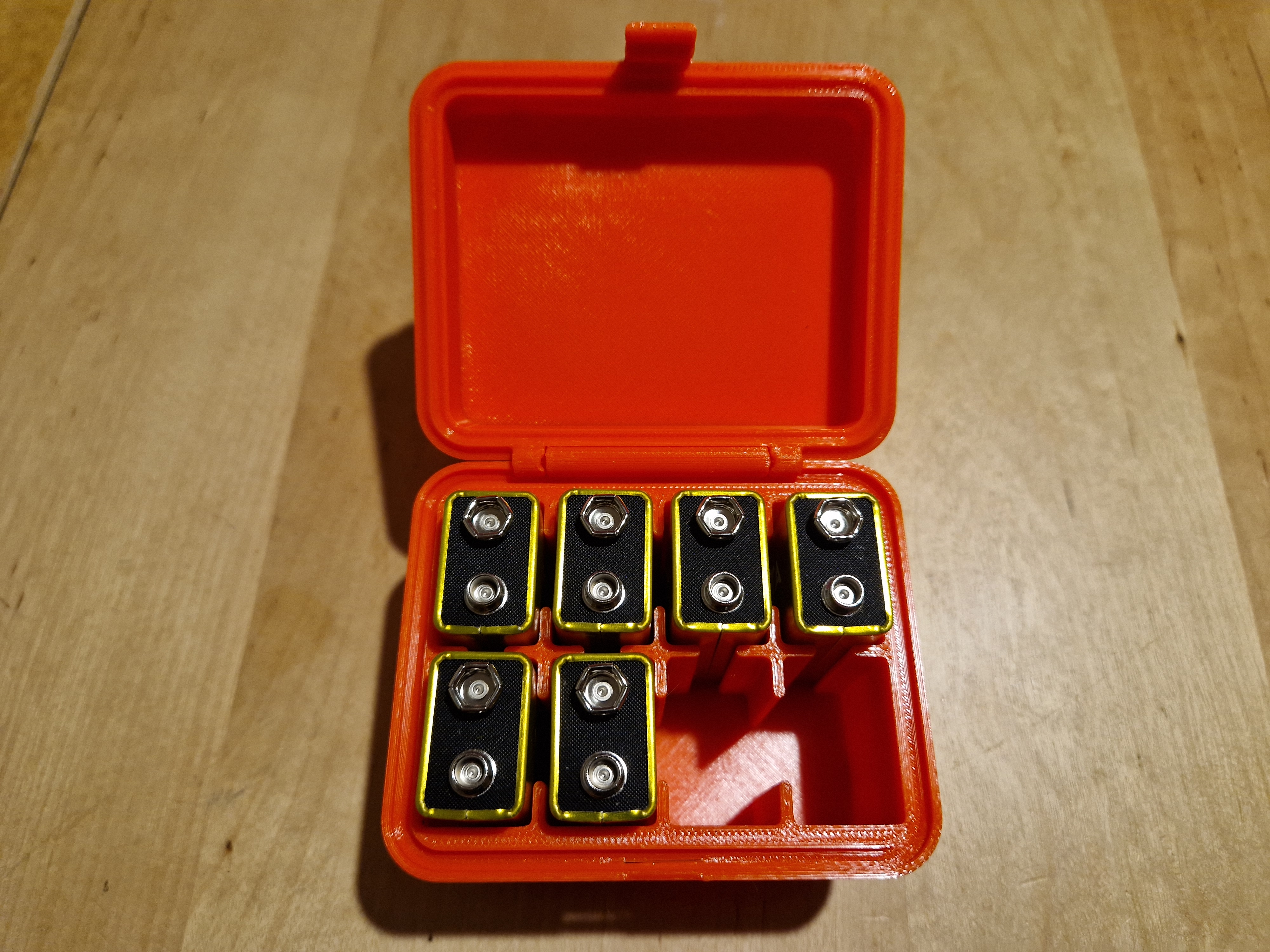 Rugged Box for 8x9V batteries
