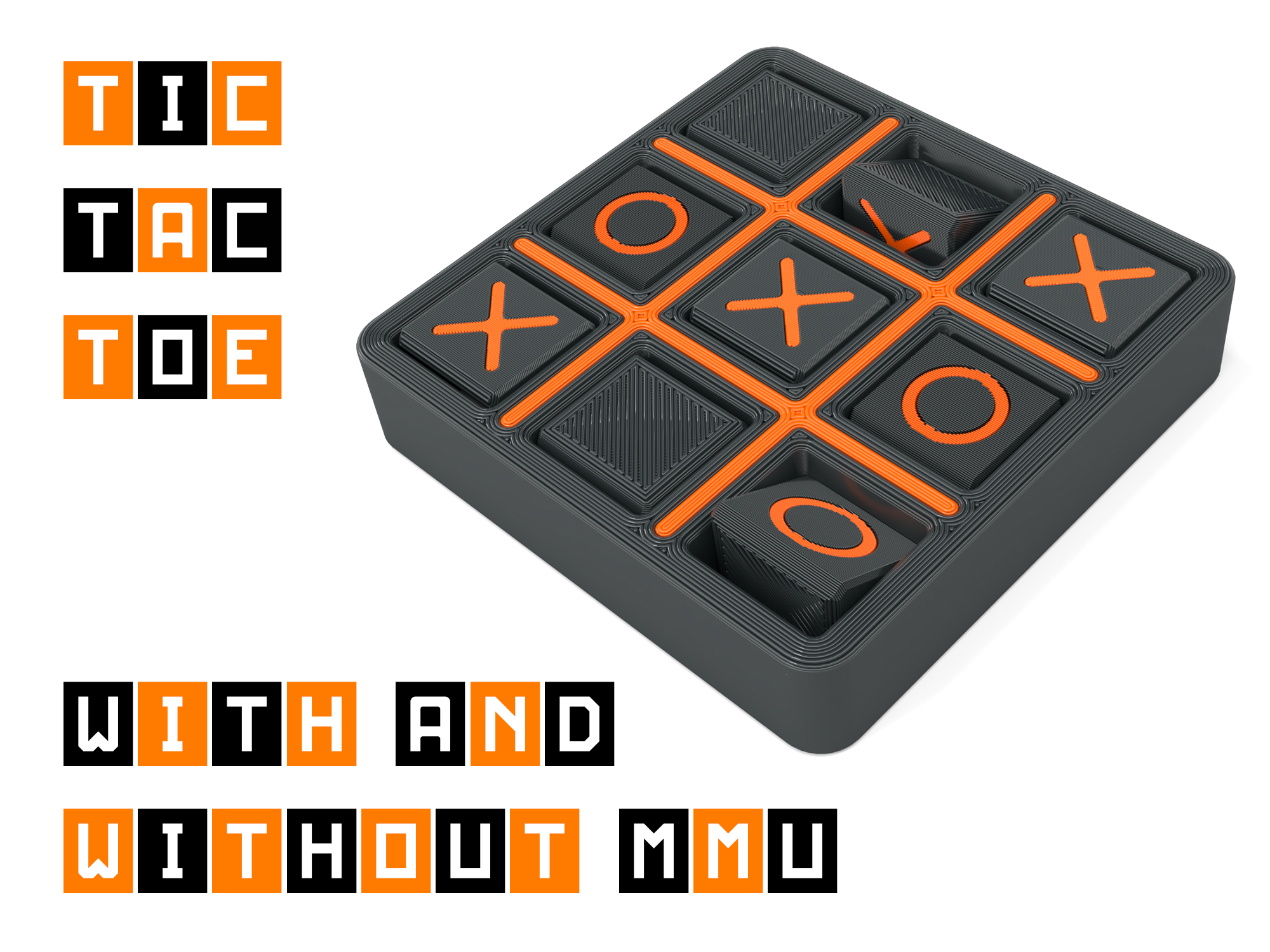 Tic Tac Toe - Pocketable and All-in-One.
