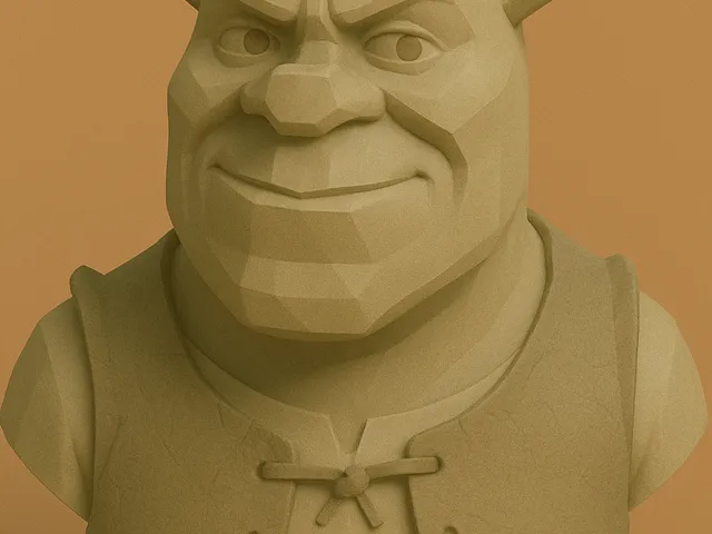Low Poly Shrek