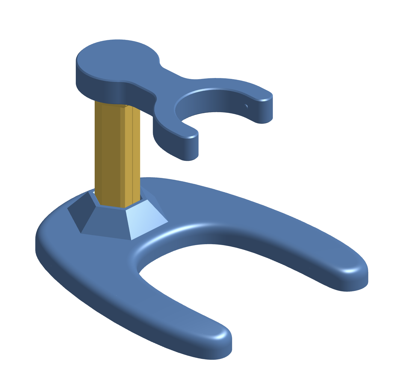 Miniatura 3 do modelo 3D Microscope Stand for Plugable USB microscope