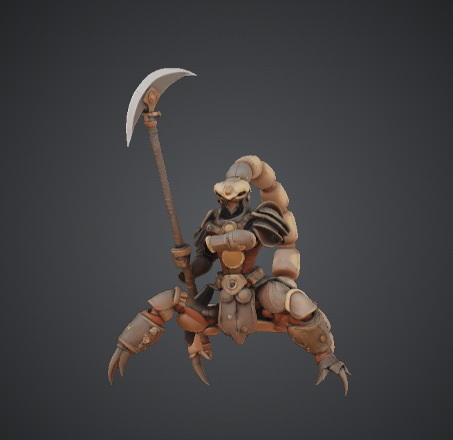 Scorpion Warrior Gladiator – Armored Desert Beast