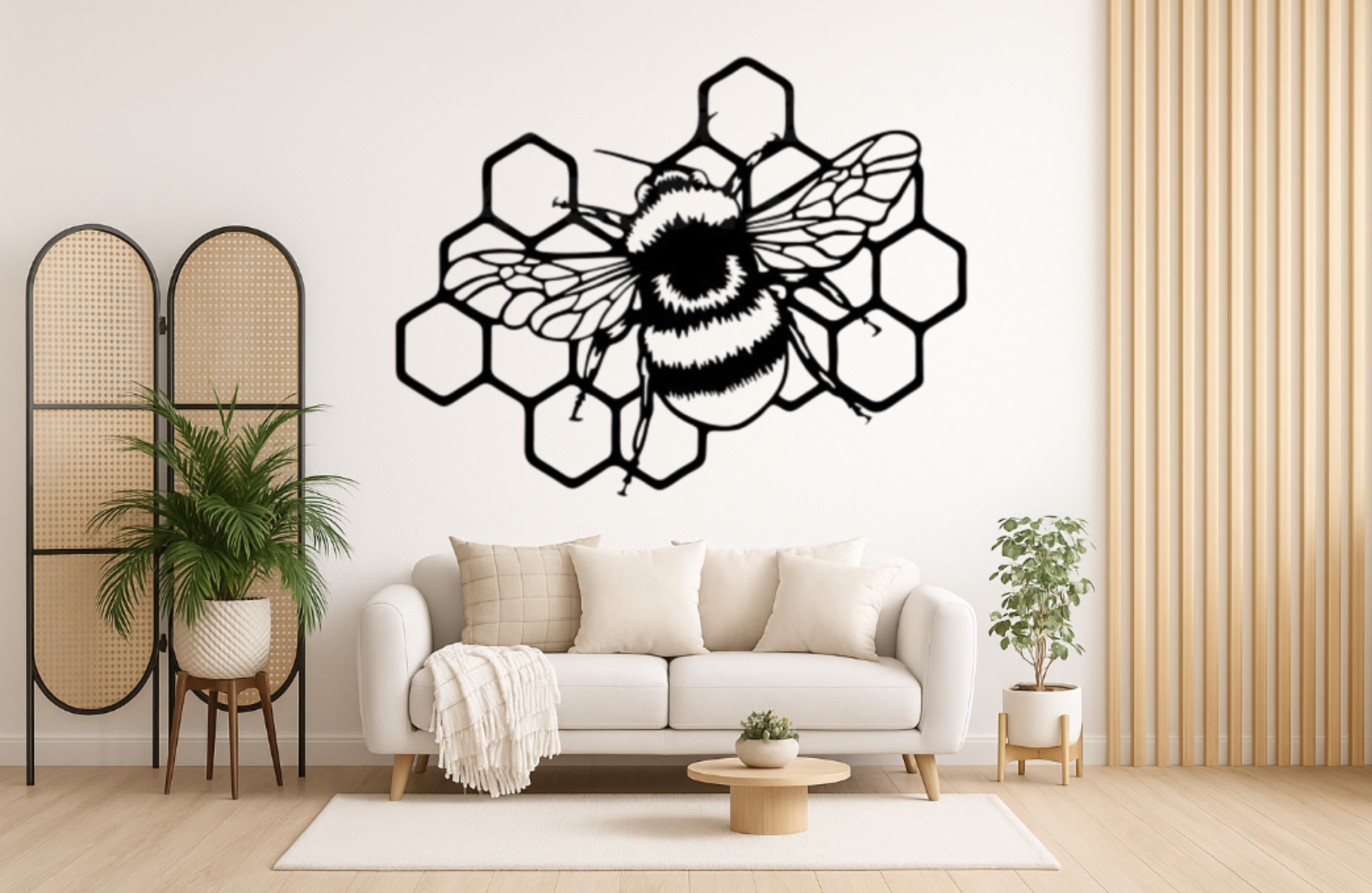 WallArt Honey Bee
