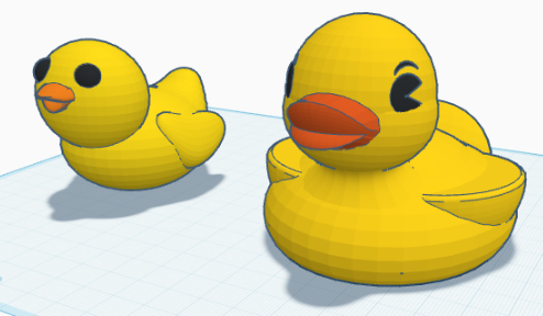 2 Diffrent Ducks from Tinkercad — miniatura 2