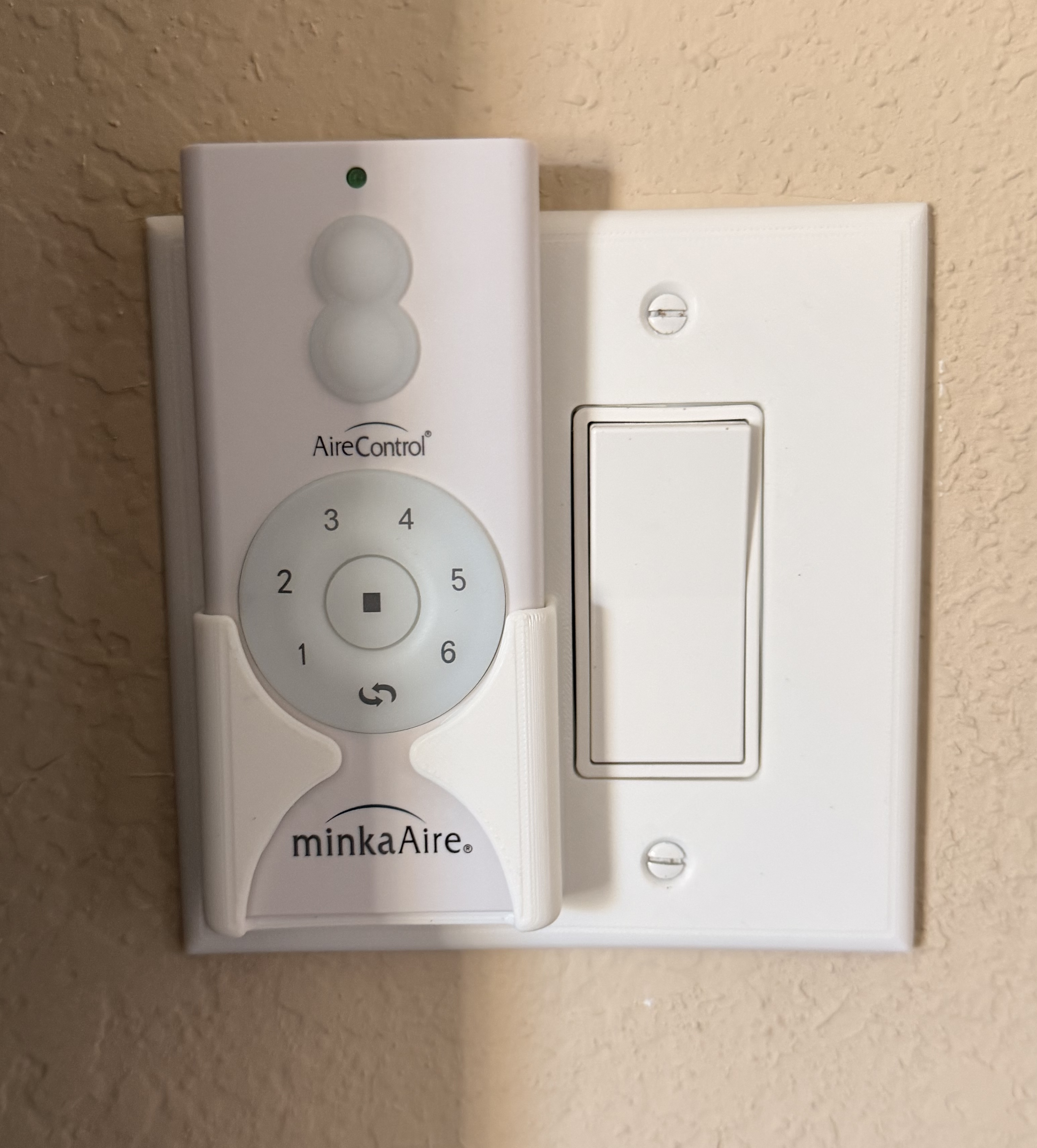 Minka Aire & Ceiling Fan Remote Control Wall Plate Holder