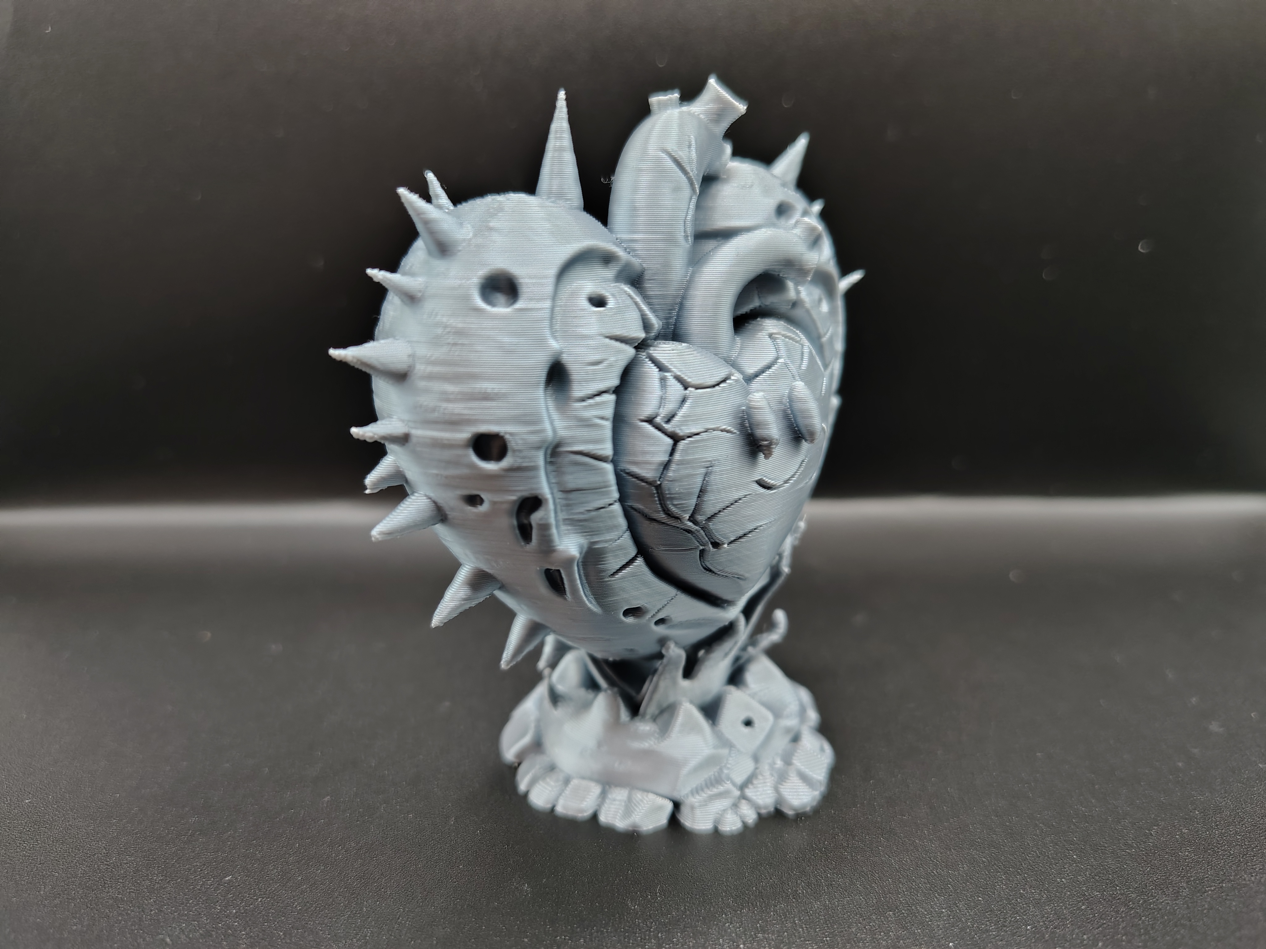 Miniatura 4 do modelo 3D Spiked Heart