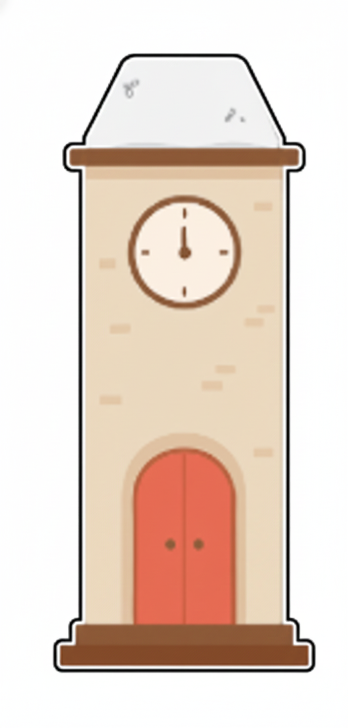 Clock Tower Cookie Cutter