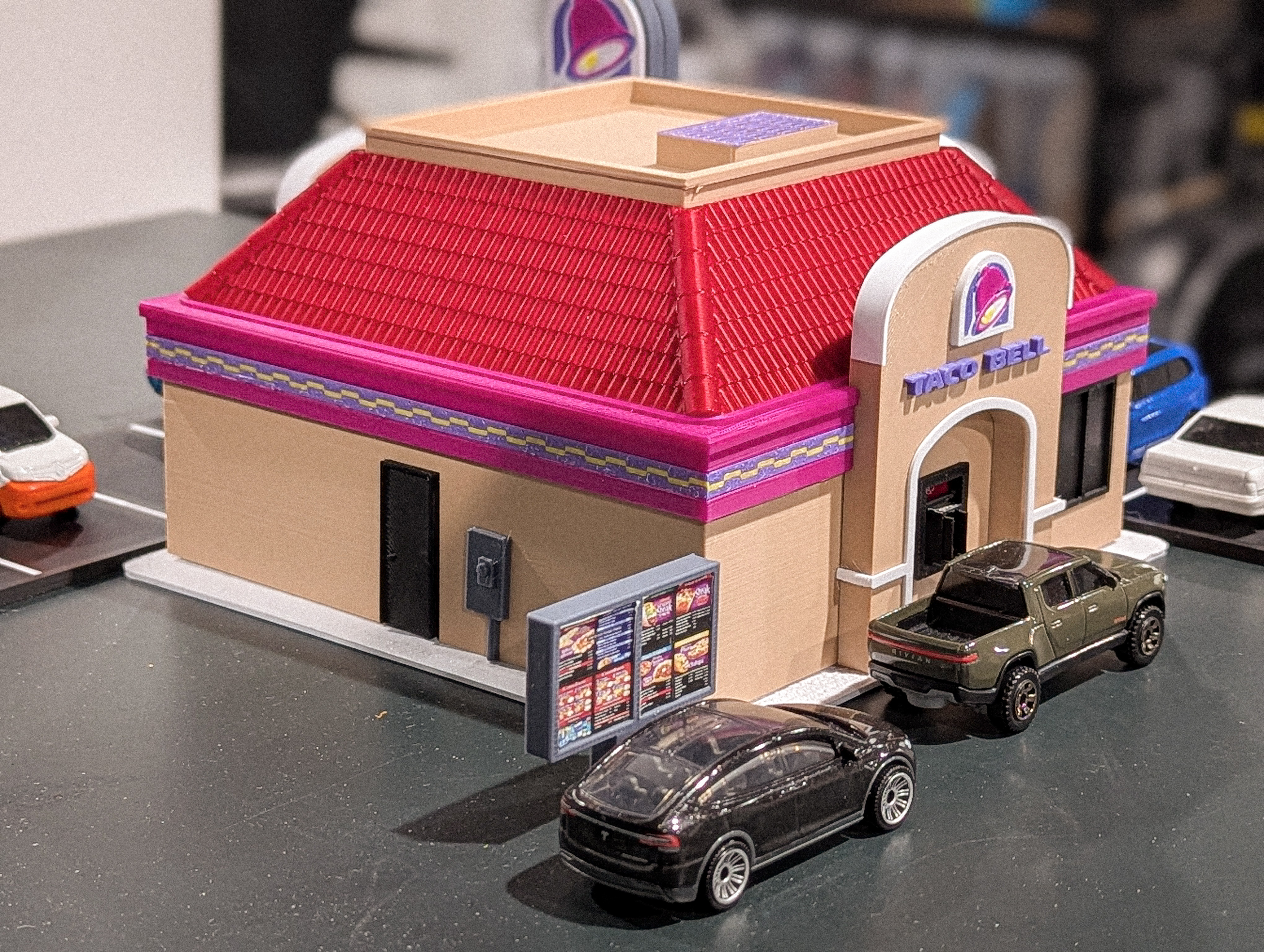 Retro Taco Bell Model Set - 1:64 Scale Diorama — thumbnail 10