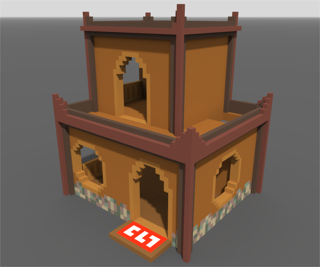 VOXEL Hampster House