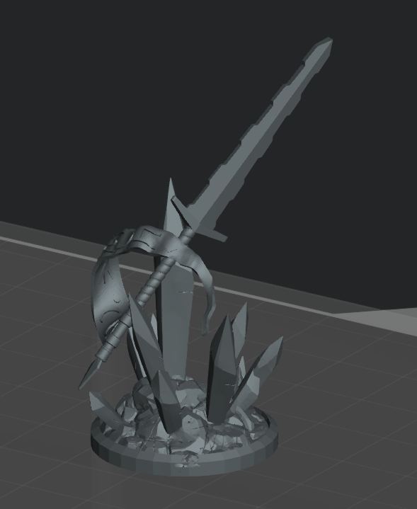 Frosthaven Astral Sword Summon 3D model