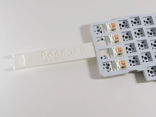 Split Keyboard MX Switch Plate Support Fork