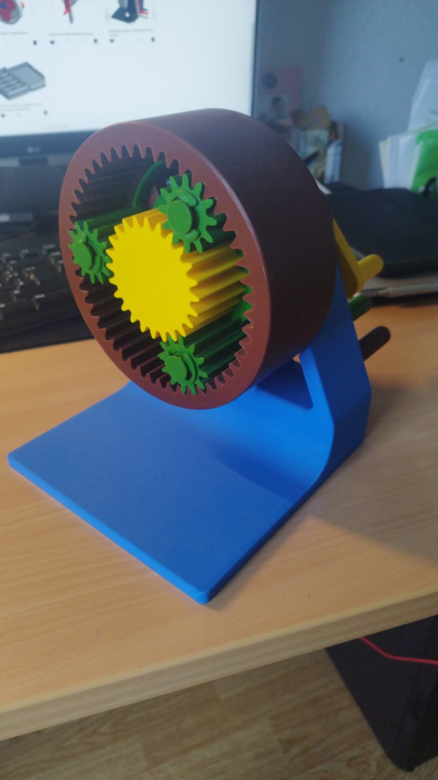 planetary gear demonstration model — miniatura 4
