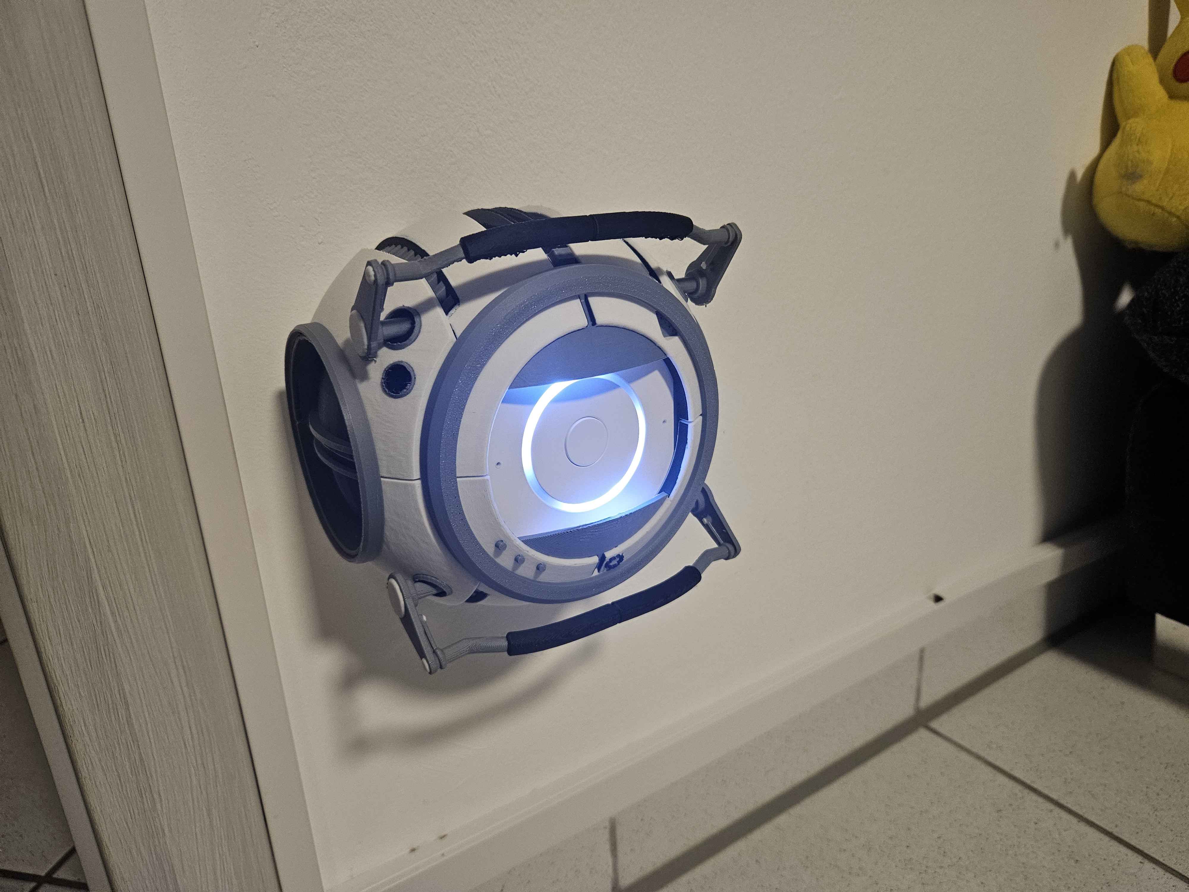 Wheatley Home Assistant Voice wall case