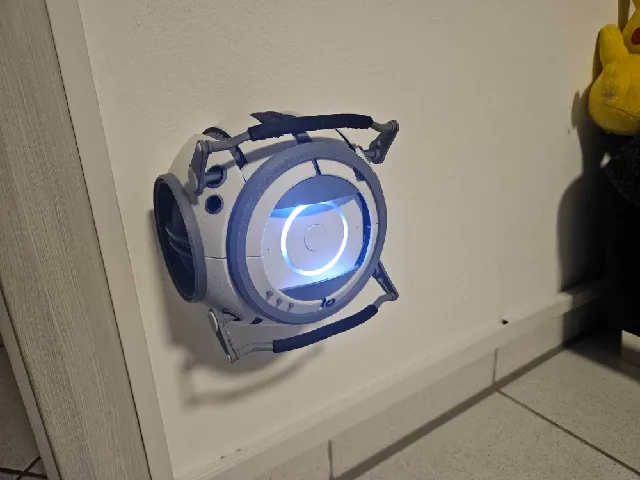 Wheatley Home Assistant Voice wall case