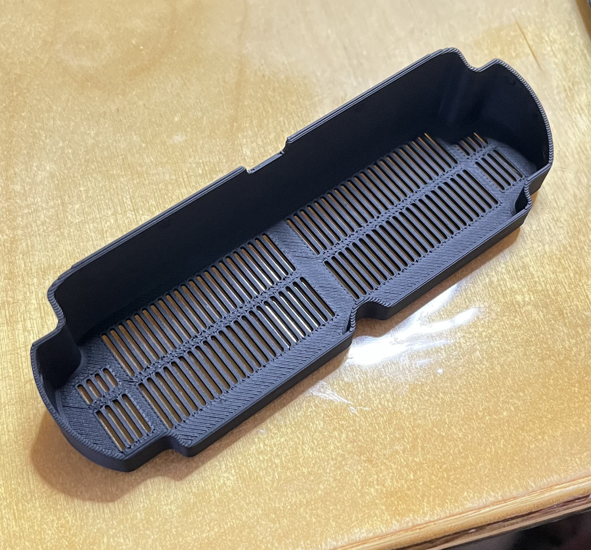 Desiccant tray v2 slotted for better airflow when drying beads