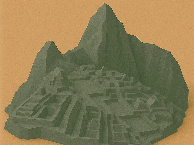 Low Poly Machu Pichu