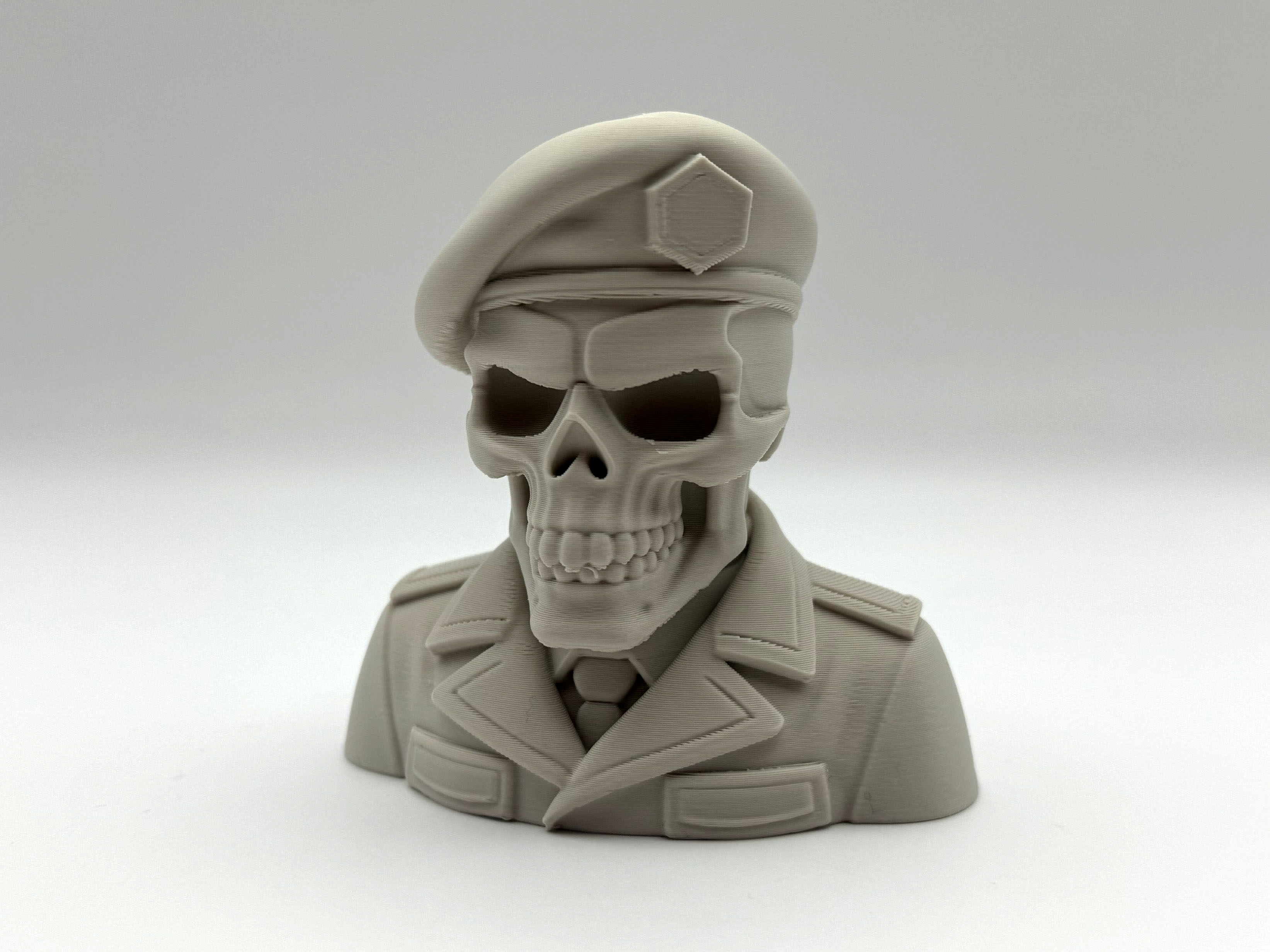 Army Skeleton Bust