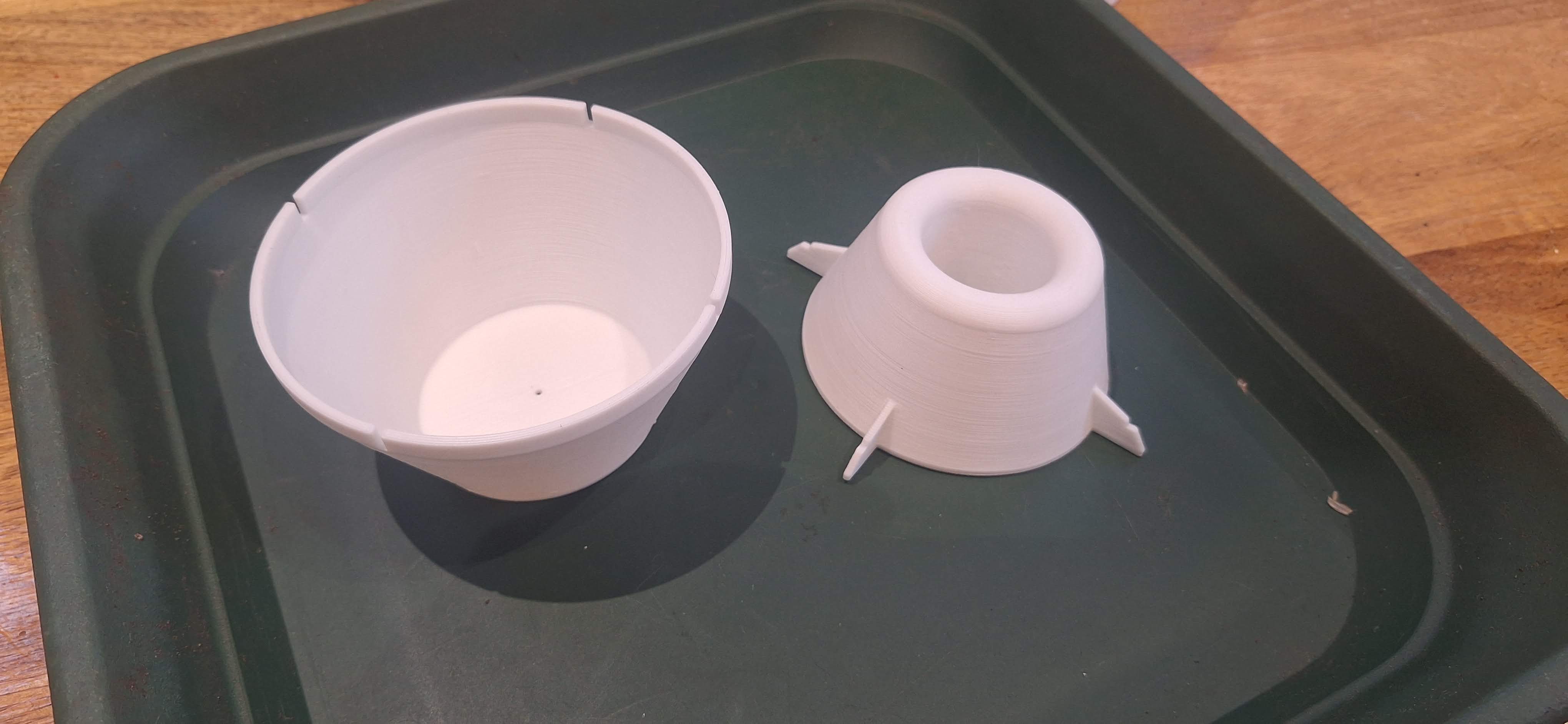 Bee hive feeder for use with own container 3D model