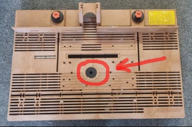 Black & Decker Workmate Power Tool Table D6255 Router Blade Dust Protector Insert