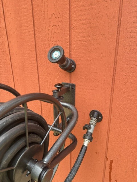 Hose Holster l Wall Mounted Garden Hose Accessory Holder