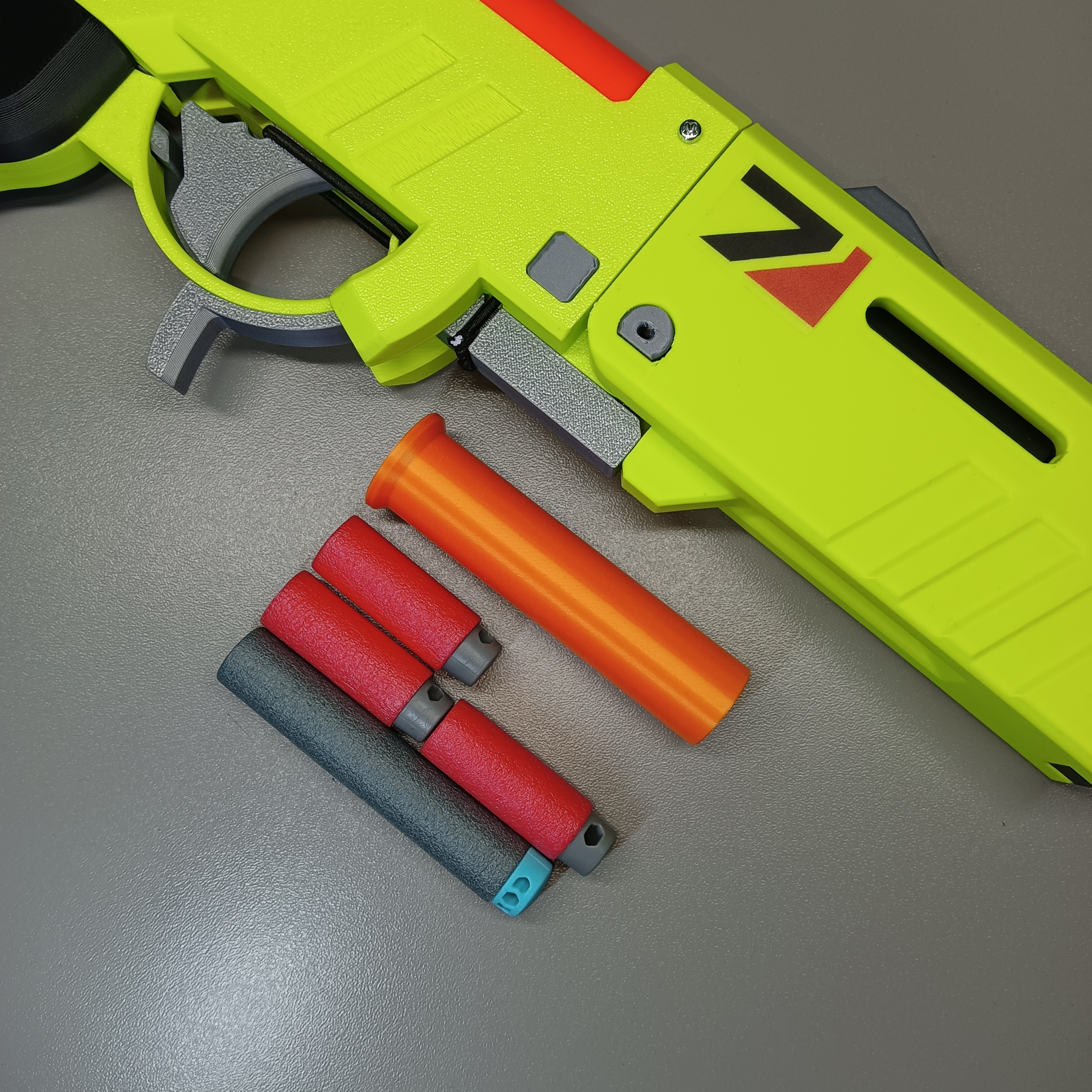Shotgun Shell __ Rear Loading __ 1-2 Darts __ X-Shot Micro 2.0 Reshell 7/5 (Domochevsky)