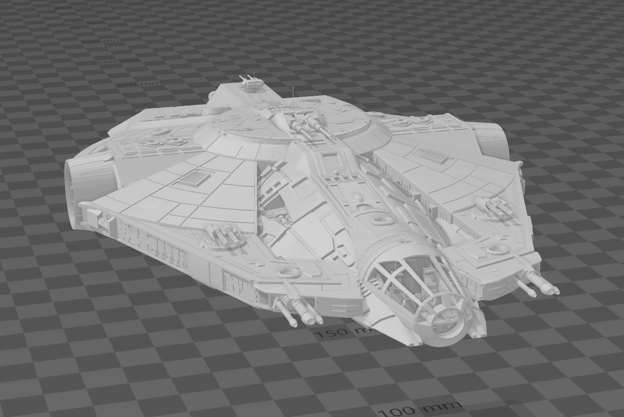 Star Wars YT-2000 re-mix/re-imagine