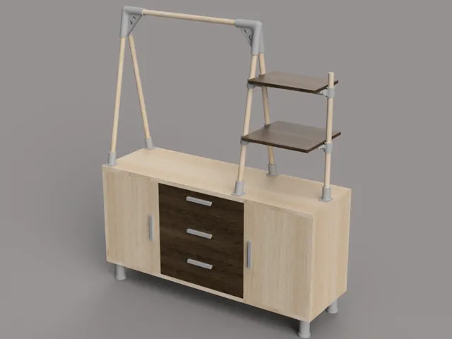 Portant de vêtements