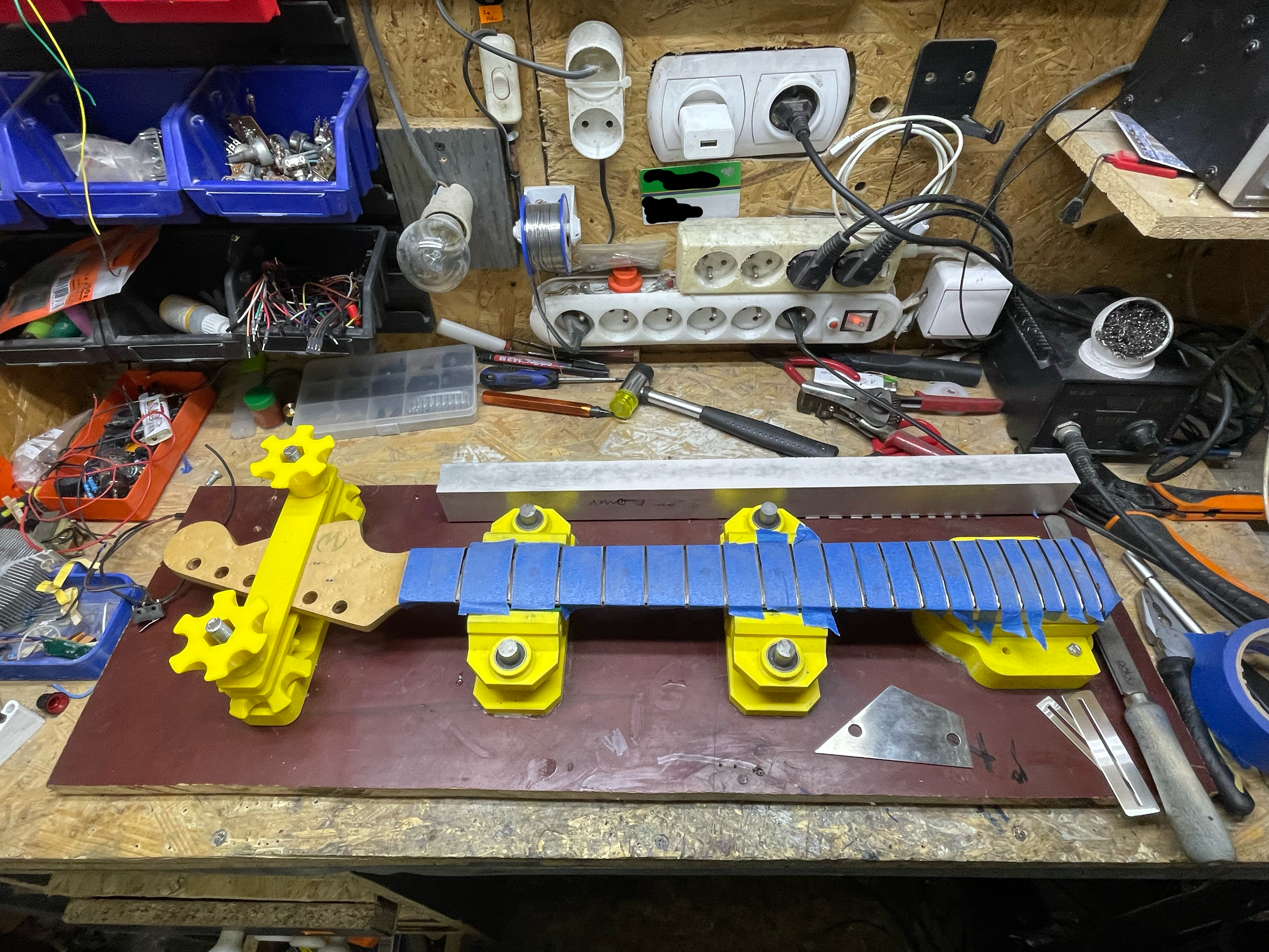 Stratocaster Neck Leveling Jig