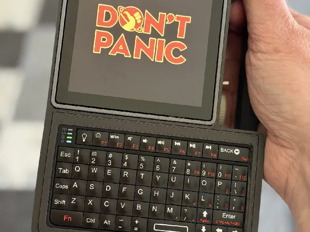 Don't Panic Cyberdeck