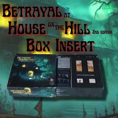 Betrayal at the House on the Hill 2nd edition Box Insert